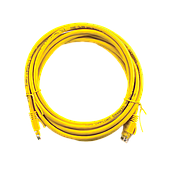 Патч-корд литий UTP RJ45 кат. 5Е 1 м (жовтий)