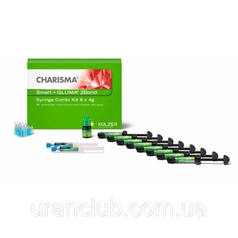 Універсальний мікрогібридний фотополімерний композит Charisma Smart Харизма Смарт