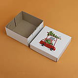 Дитяча Коробка на Новий рік для Подарункового Бокса 150*150*70 мм, фото 5