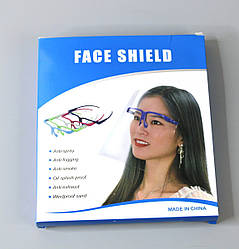 Захисна маска для бьюті-майстра, оправа 13 см, 2 шт.