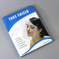 Захисна маска для б'юті-майстра, оправа 14  см, 2 шт.