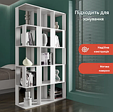 Стелаж MebelProff К-40, стелаж для книг, стелаж для будинку, стелаж для декора, полиці для іграшок, книг, фото 7