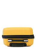 Валіза мала S поліпропілен жовта 55х37х22см/38л/2.7кг/Worldline 291, фото 5