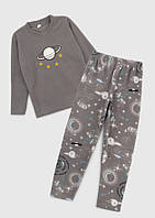 Теплая пижама для мальчика флис