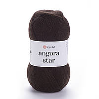 Пряжа YarnArt Angora Star № 116 шоколад (Ярнарт Ангора Стар)