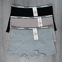 Труси шорти жіночі рубчик віскоза 42-48р 3 кольори