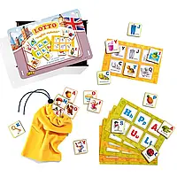 Лото "Англійська абетка" дерево