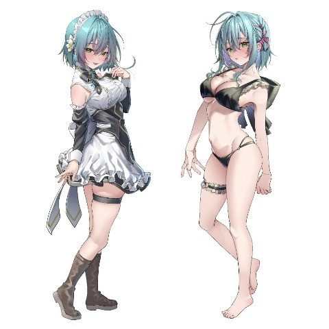 Дакімакура 180х60 см Вілхейз Villhaze - The Vexations of a Shut-In Vampire Princess Подушка з наволочкою обнімашка, фото 1