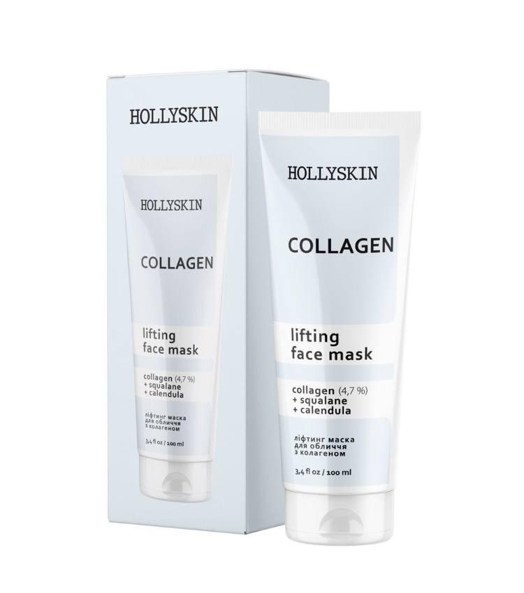 Маска для зайвої якості HOLLYSKIN Collagen Face Mask, фото 1