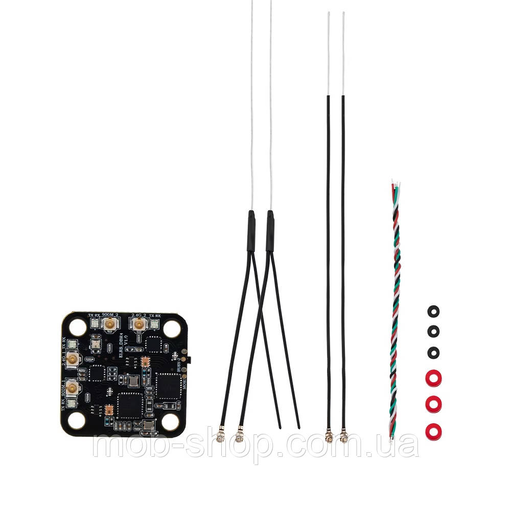 Приймач для дрону RadioMaster DBR4 Dual Band Xross Gemini ELRS 2.4G+900MHz RX