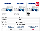 Ультразвукова ванна Granbo GA013C, фото 3