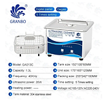 Ультразвукова ванна Granbo GA013C, фото 2