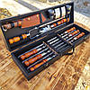 Набір шампурів у дерев'яному кейсі "Люкс", фото 3