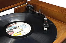 Уцінка Музичний центр Вініловий програвач Soundmaster NR546be Nostalgia Stereo DAB+/FM, Німеччина, фото 4