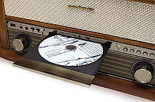 Уцінка Музичний центр Вініловий програвач Soundmaster NR546be Nostalgia Stereo DAB+/FM, Німеччина, фото 5