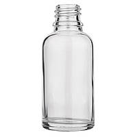 Флакон косметичний скляний 30 мл прозорий (Тара для косметики)