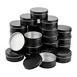 Баночка косметична алюміній 50 мл (чорна ns), фото 3