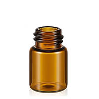 Флакон косметичний скляний 5 мл (бурштиновий) (Тара для косметики)