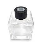 Флакон для аромадифузора з чорною кришечкою 100 мл (прозорий), фото 2