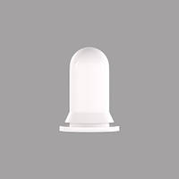 Помпа піпетки гумова біла d18