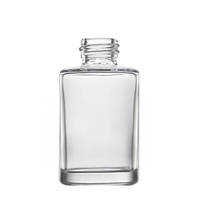 Флакон косметичний циліндричний 30 мл прозоре скляний (Тара для косметики)