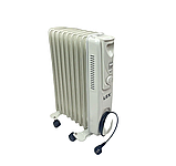 Масляний обігрівач LEX LXHY-20G1 [800-1200-2000Вт / 9 ребер / Захист від перегріву], фото 2
