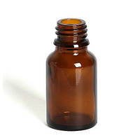 Флакон косметичний скляний коричневий 15 мл (Тара для косметики)
