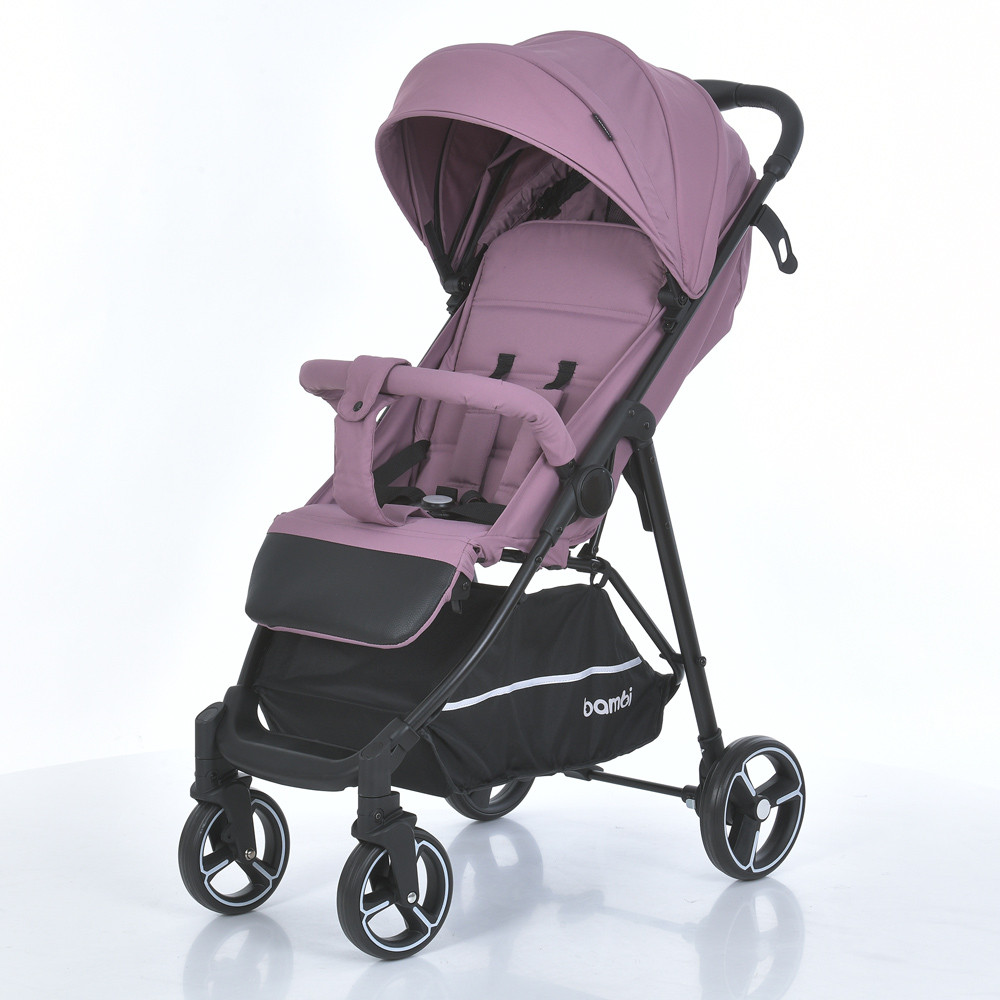Дитяча коляска прогулянкова книжка BAMBI M 4249-2 Mauve Matt навантаження 25 кг