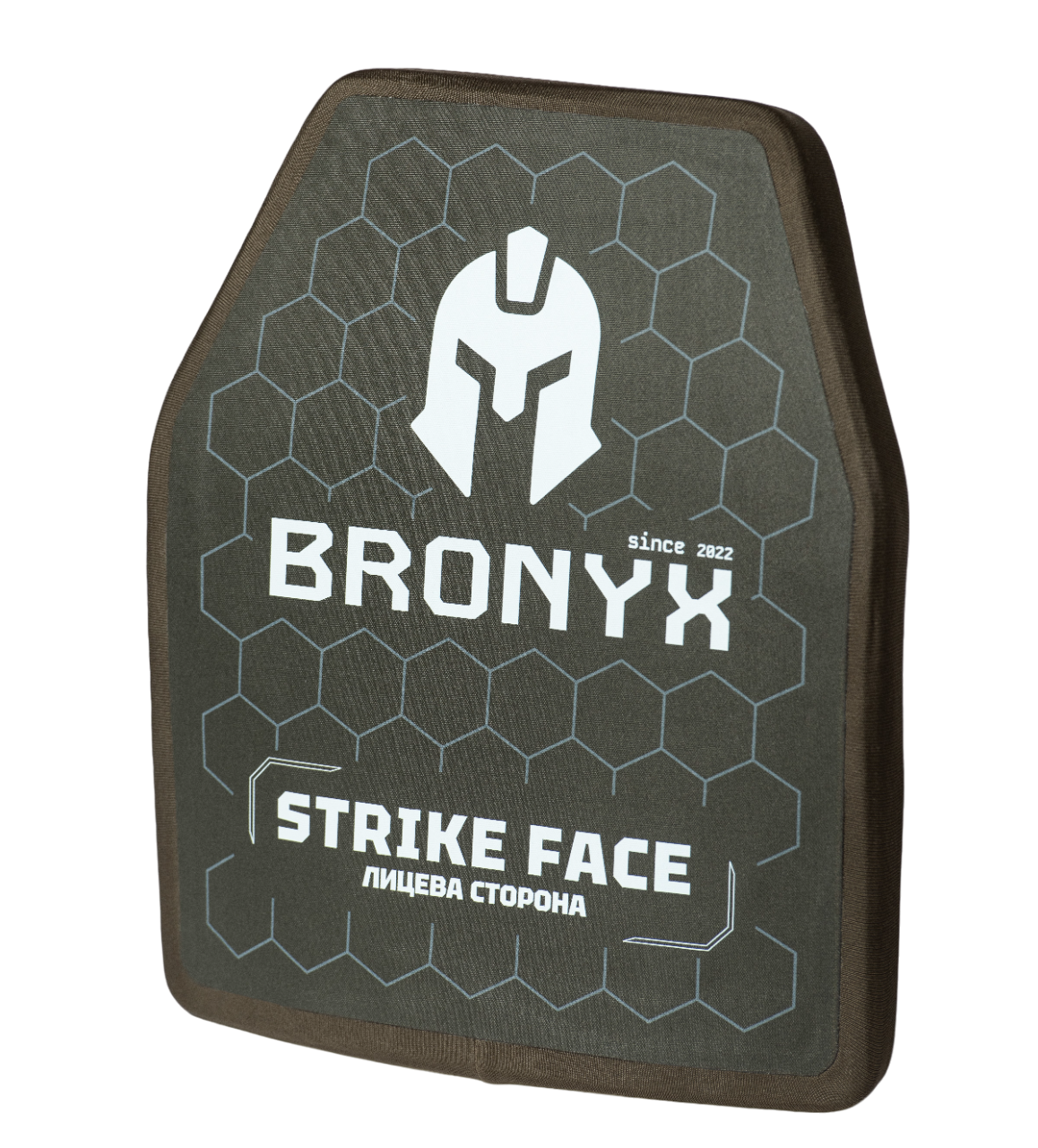 Бронеплита Bronyx CAP5-M (2,5 кг) (5 клас) 250*305 (1шт) Виготовлена з композиту карбіду кремнію (SiC) та НВМПЕ