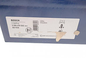 Диск гальмівний задній Opel Astra G H 98- Meriva A 03- 239.8x10  0 986 479 S52, фото 4