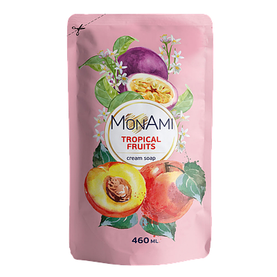 Мило рідке Mon Ami Тропічні фрукти , 460 мл