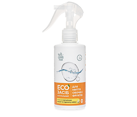 ЕКОзасіб для миття овочів та фруктів від CHOICE 200 мл, фото 1
