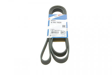 Ремінь генератора Ford Transit 2.0 Renault Espace 3.0dCi 94- 6PK1920  1 987 946 015, фото 1