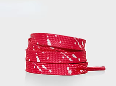 Кольорові шнурки для підліткових кед і кросівок малинові