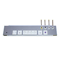 Панель прилiжкова унiверсальна Медфлоу-13, двi секцii, з верхньою i нижньою пiдсвiтками