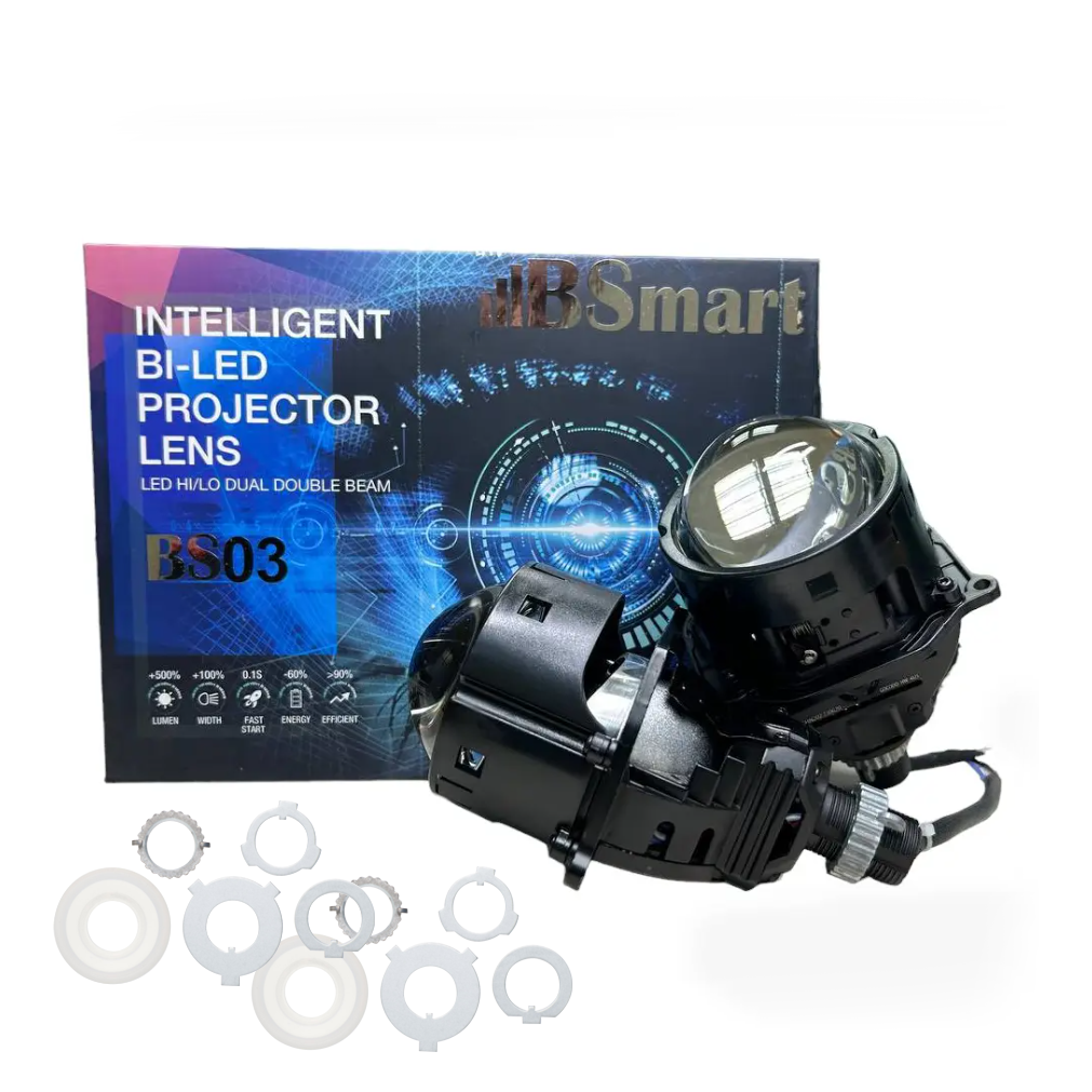 Лінзи Bi-LED BSmart BS02 Truck 24В 3,0 дюйма 55Вт 5500К