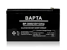 Акумуляторна батарея BAPTA BP-3000, Потужність 12В, ємність 12,0Ач, 155х98х99, чорний (7924 BP 3000)