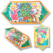 Упаковка для цукерок Новий рік 150-200 грам, фото 2