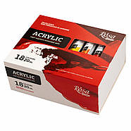 Фарби акрилові Rosa Studio набір 18 кв. по 20 мл 9074770, фото 2