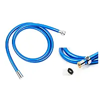 Шланг для душа круглого перетина ANGO, ПХВ 150 см синій