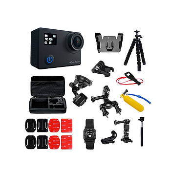 Екшн-камера AirOn ProCam 8 Black Blogger Kit 30 in 1 (69477915500063)