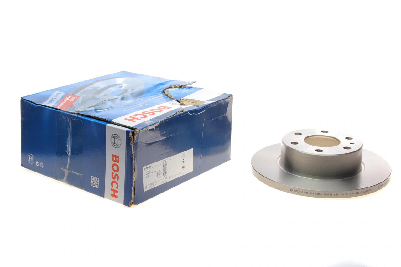 Диск гальмівний задній Iveco Daily 05- 296x16  повний  0 986 479 638