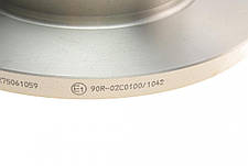 Диск гальмівний задній Iveco Daily 05- 296x16  повний  0 986 479 638, фото 3