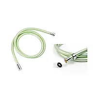 Шланг для душа круглого перетина ANGO, ПХВ 150 см, зелений