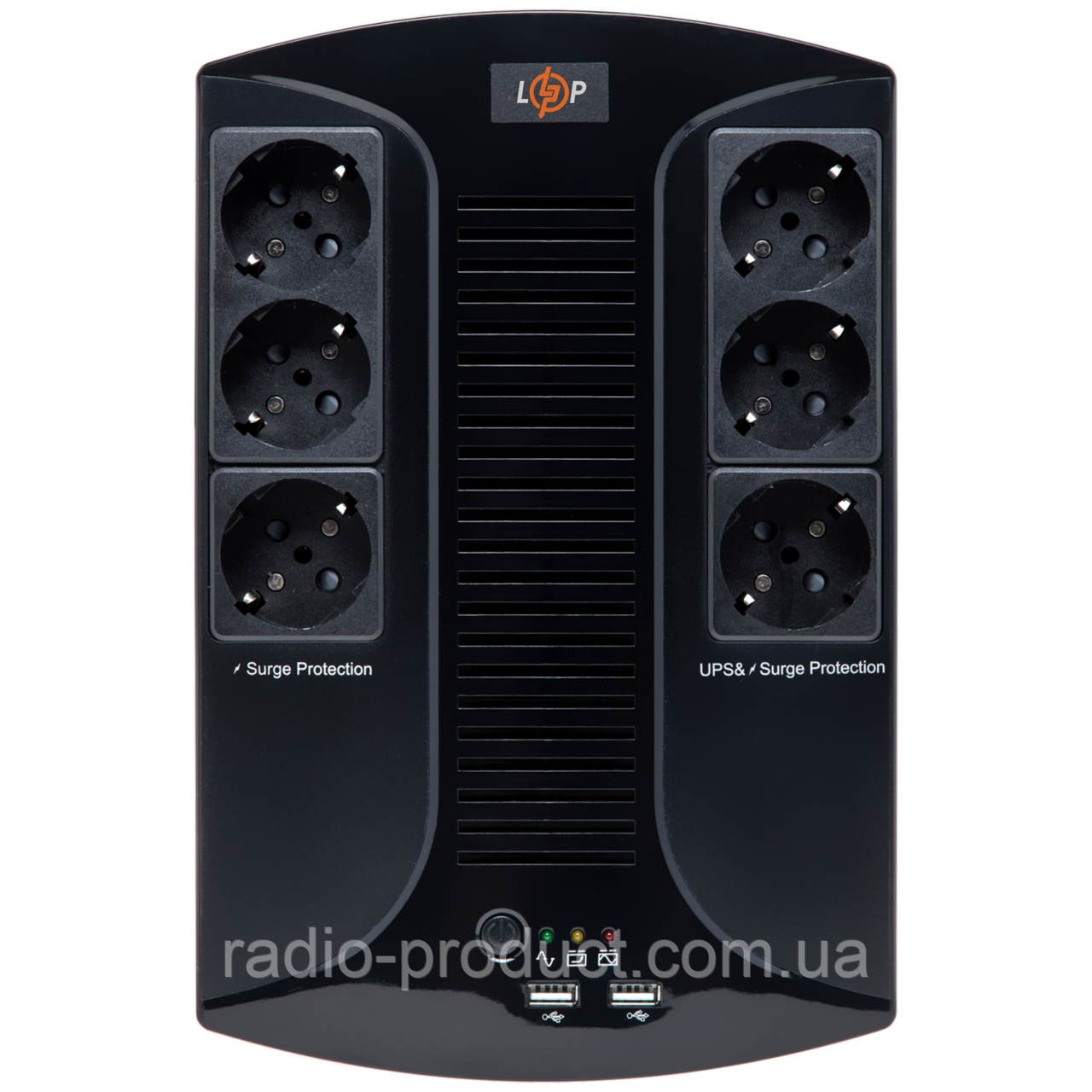 Лінійно-інтерактивне ДБЖ LP 850VA-6PS (595Вт)