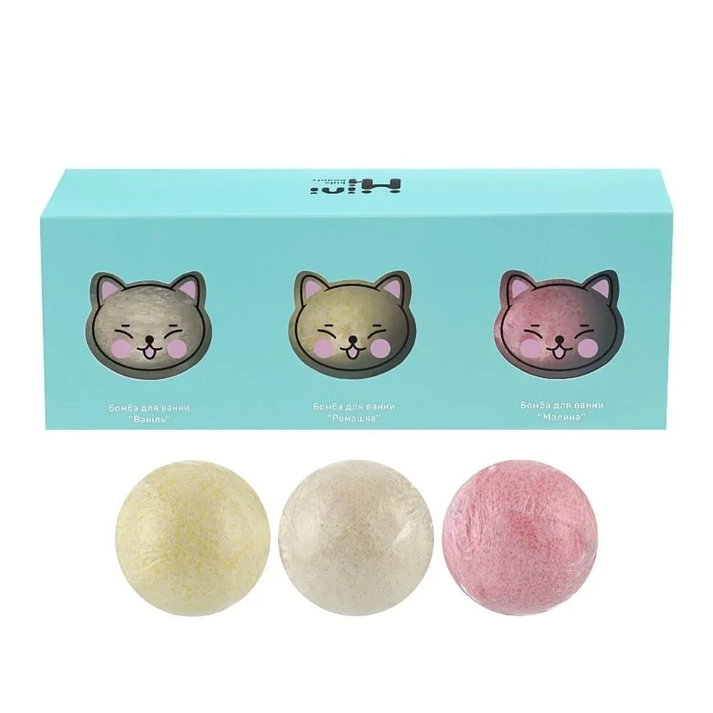 Набір бомбочок для ванни MiniMi, фото 1
