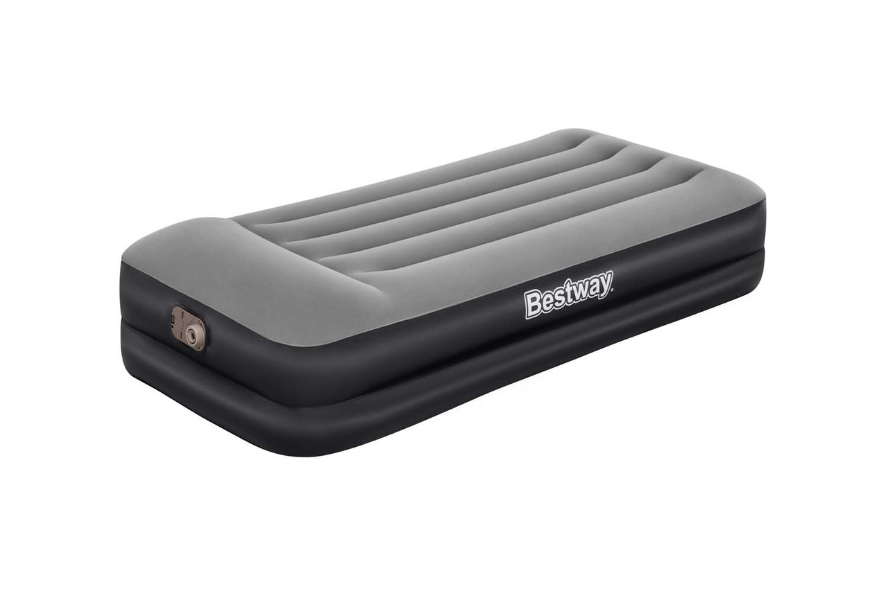 Надувне ліжко Bestway 67401 Premium+ Air Bed(Single) 191х97х46 см з вбудованим насосом