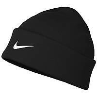 Шапка Nike Peak Beanie FQ8292-010, Чорний, Розмір (EU) — 1SIZE