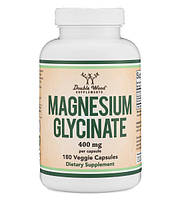 Магній гліцинат Double Wood Magnesium Glycinate 400 mg 180 caps