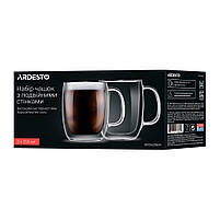 Набір чашок Ardesto BH 250 мл 2 шт прозорий (AR2625BH), фото 4